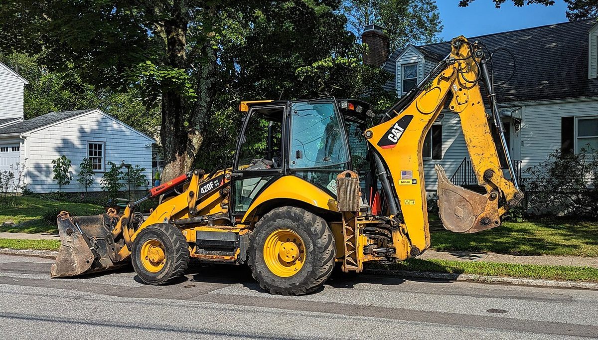 Колёсный Погрузчик Caterpillar 420F, б/у