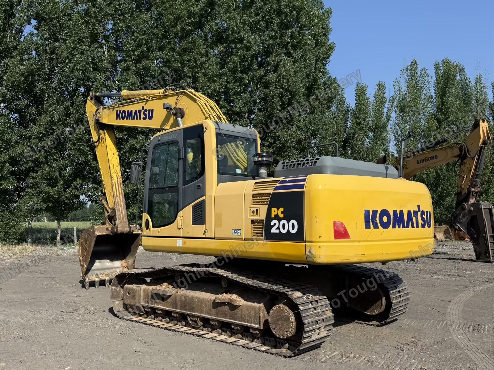 Гусеничный Экскаватор Komatsu PC200-8, б/у