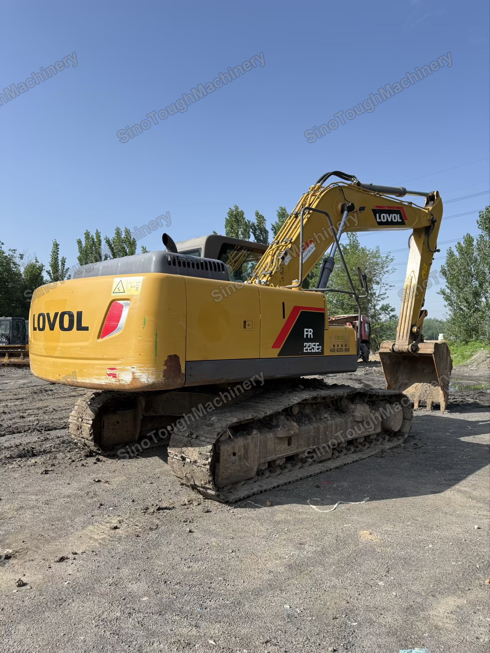 Used Lovol FR205 Crawler Excavator — view 4