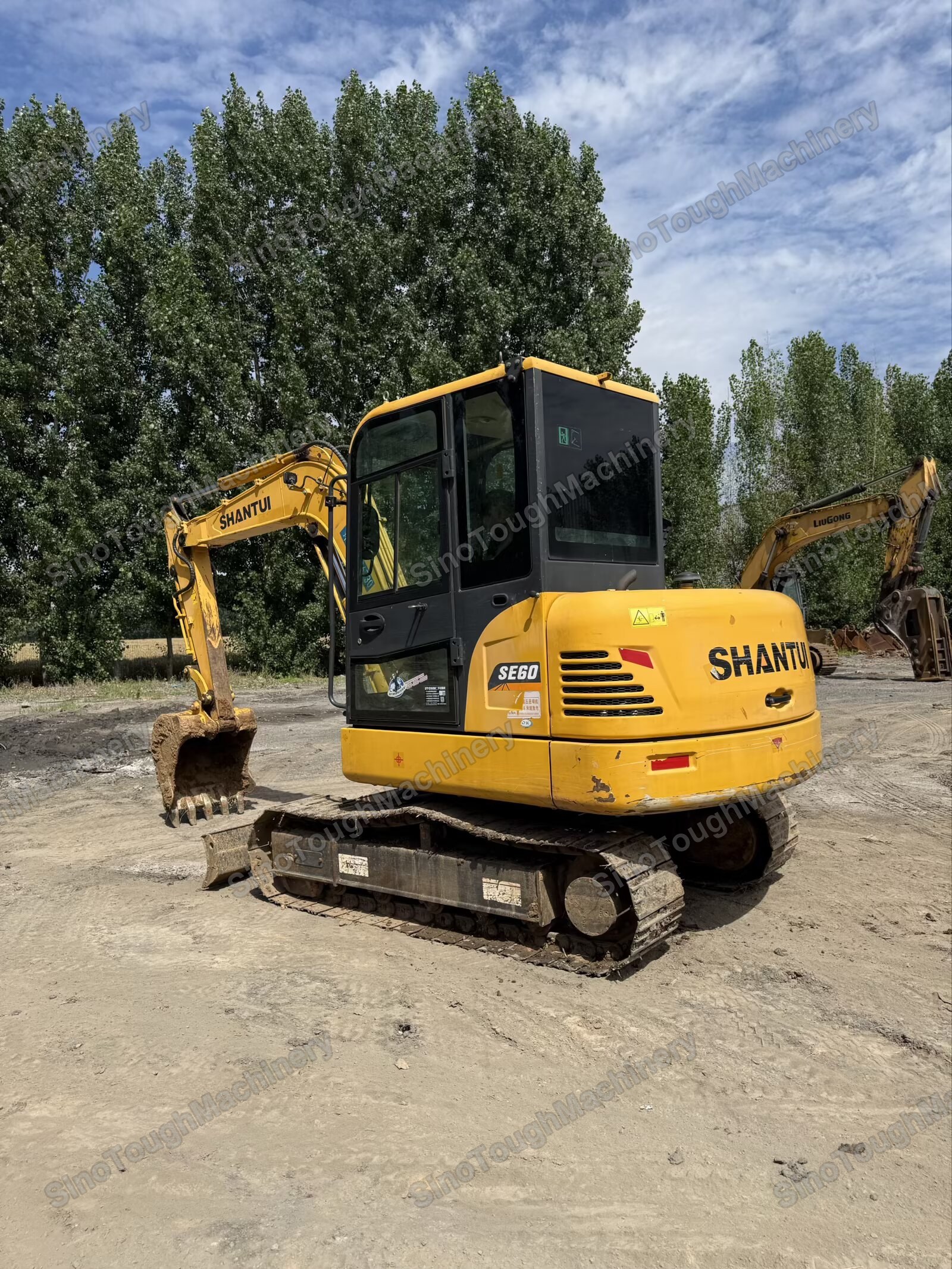 Used Shantui SE60 Crawler Excavator — view 2