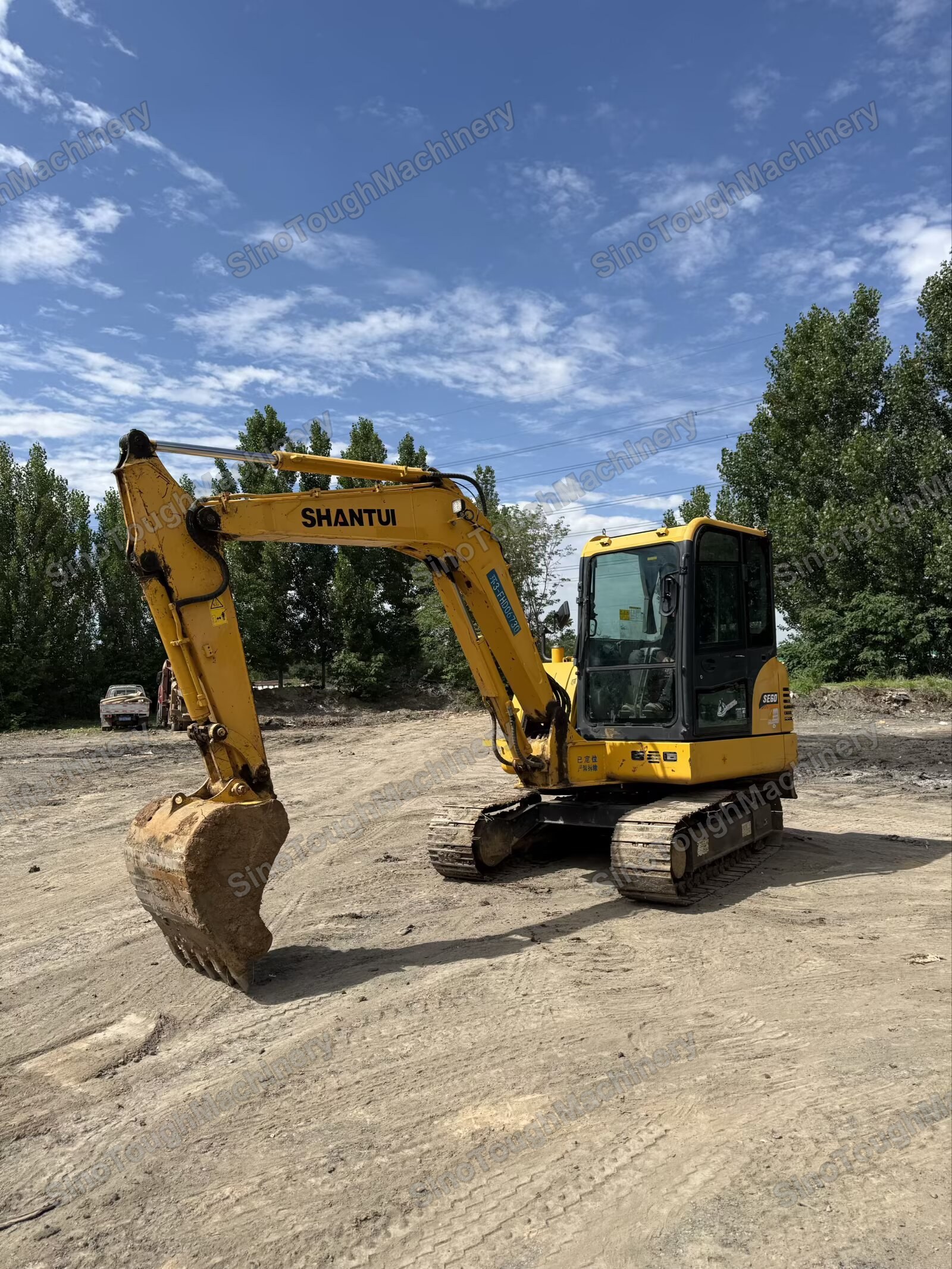 Used Shantui SE60 Crawler Excavator — view 3
